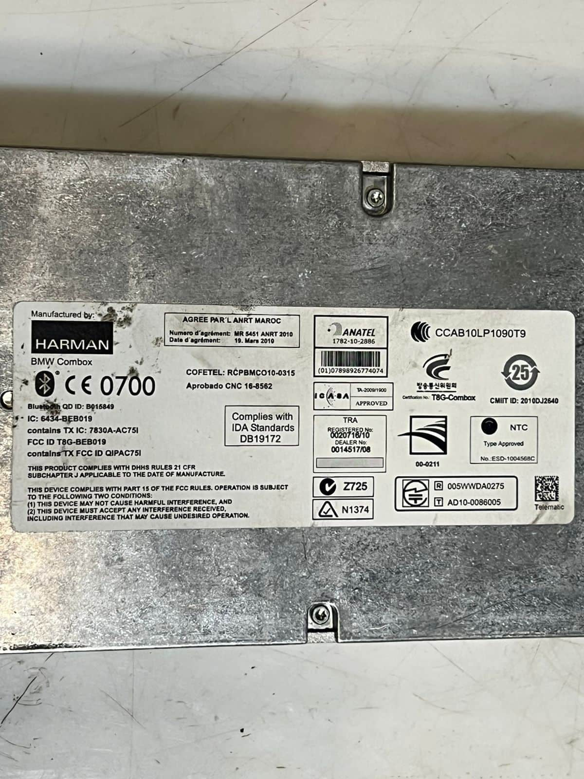 2008-2015 BMW 328i 3 Series X1 X5 HARMAN Telematics Control Module 9257164 OEM