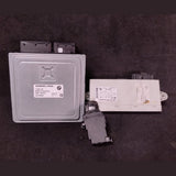 BMW 3 E90 E91, 5 E60 E61 ENGINE CONTROL MODULE UNIT ECU SET +KEY + CASE- 7559176