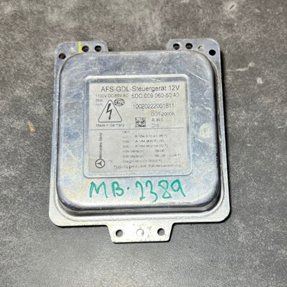 Mercedes W164 ML GL Xenon Light Headlight Control Module Unit A164 8704126 OEM