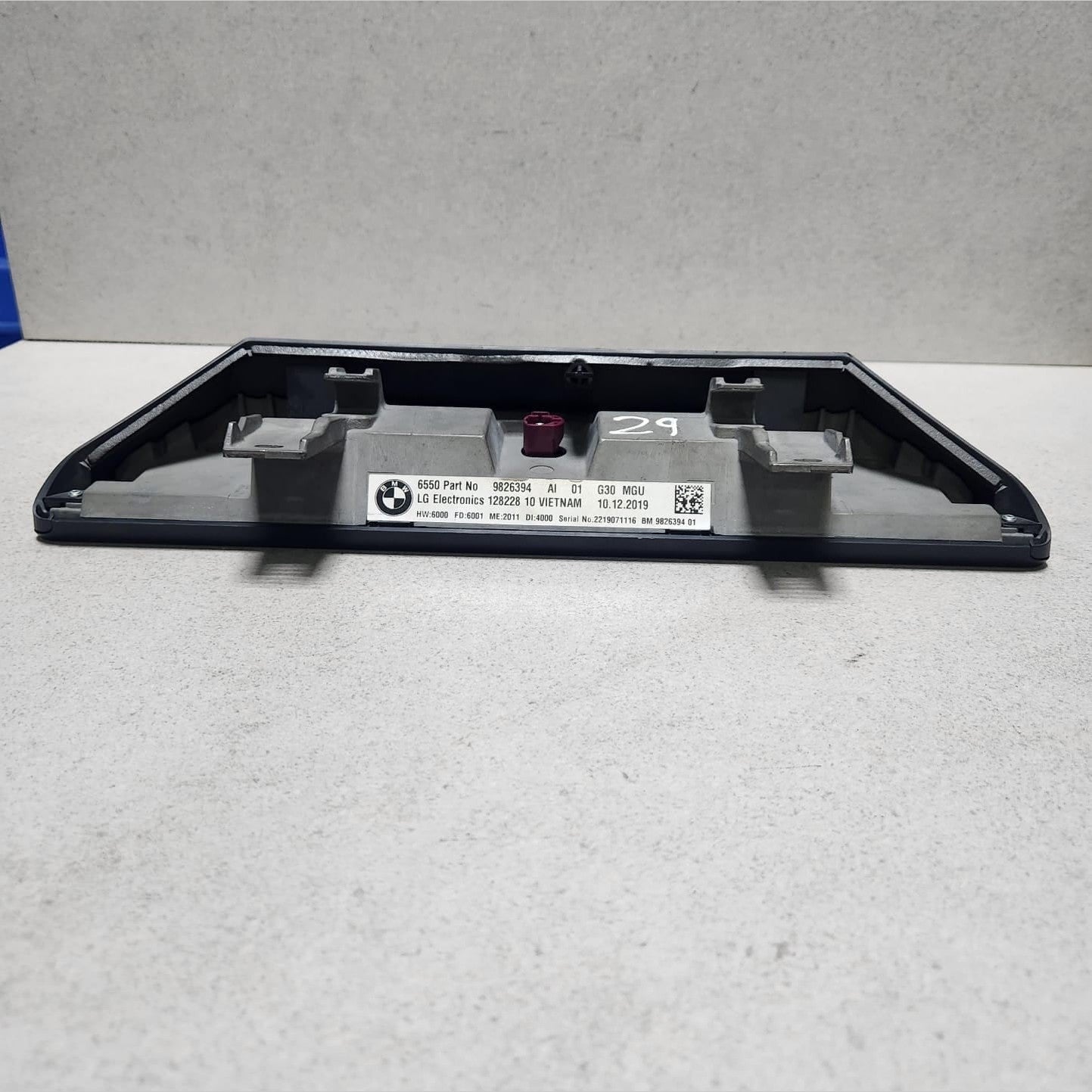 2017-2020 BMW 530i Central Information Display 9826394 5 Series G30 G31 F90 M5 