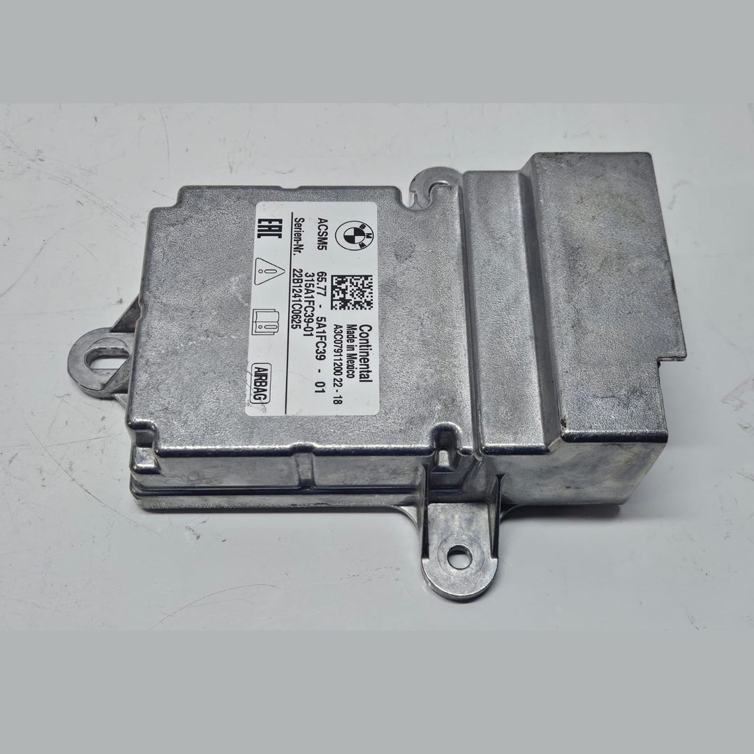 BMW X3 G01 RESTRAINT DIAGNOSTIC COMPUTER MODULE SRS UNIT OEM 5A1FC39