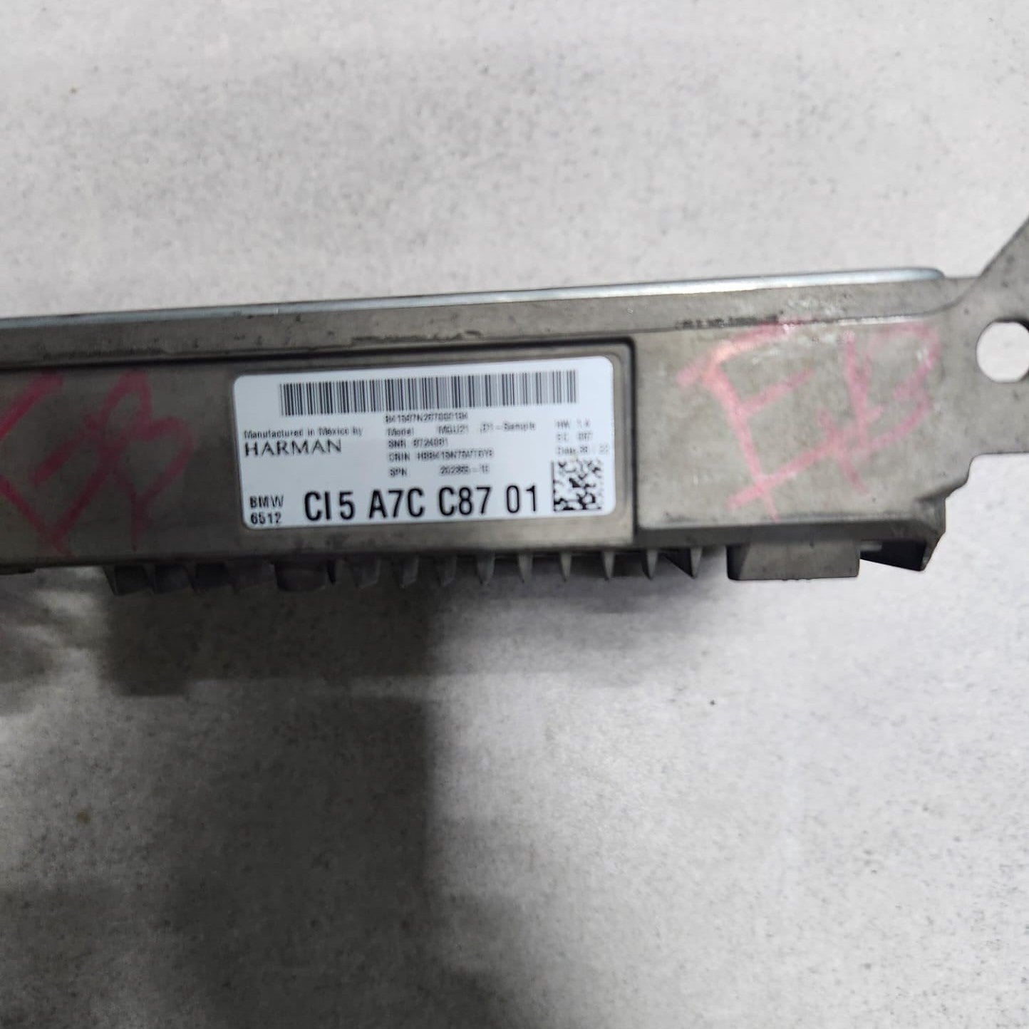 2022-2024 BMW M340i Head Unit Navigation Audio Stereo Controller 5A7CC87