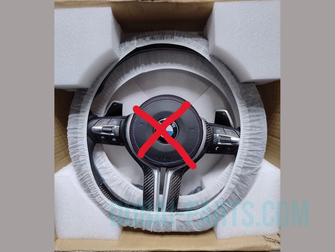 New Carbon MSPORT Steering Wheel with Top lighted Fiber  F30 F25,F36 AFTERMARKET