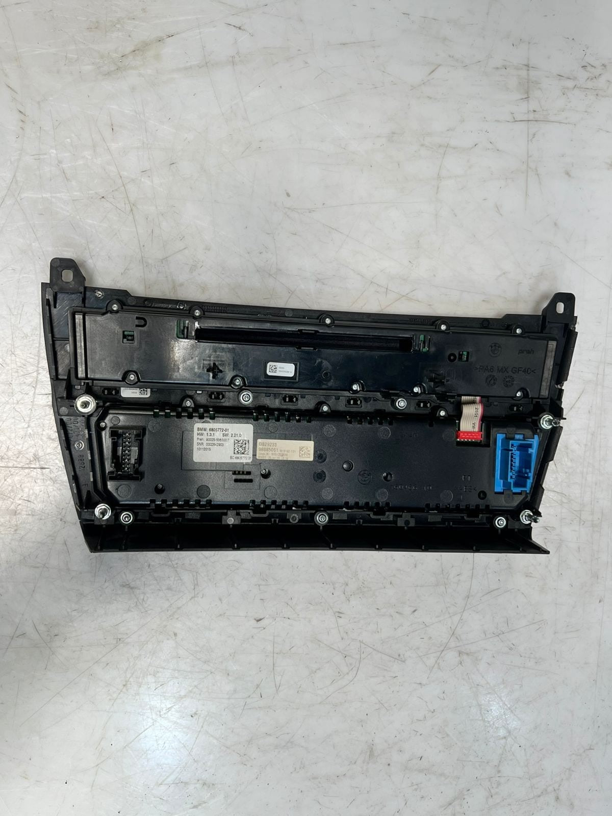 2012 BMW 528i F10 535 series A/C Climate Control Switch PANEL 6805772 OEM