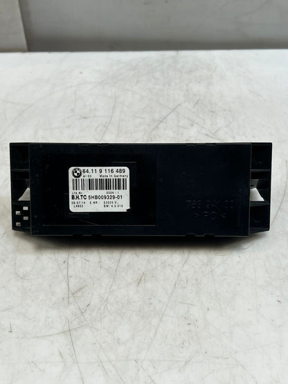 2007-2018 BMW X5 F15 and E70 3rd Row A/C Climate Control Module 9116489 OEM