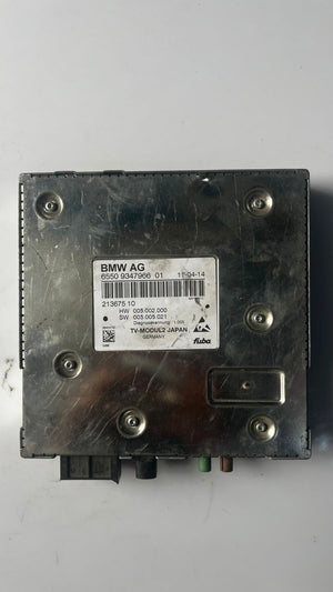 BMW F30 F31 F80 M3 F10 F18 5' F12 F13 6' Tv Module 9347966