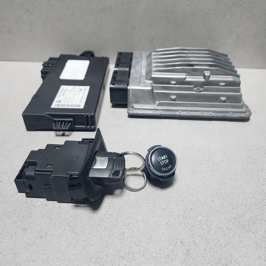 2008-2013 BMW X6 E71 Engine Control Unit DME 7593493 ECU SET E92 335 and N54 
