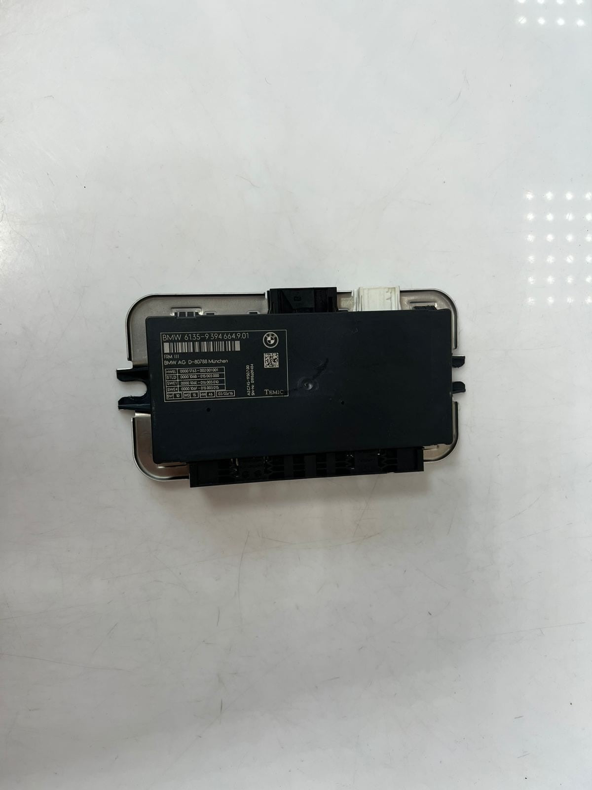 2014-16 BMW 5' 6' 7' F07 F10 F11 F12 F13 528i Light Control Module 9394664 OEM