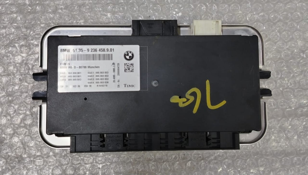 OEM BMW F01 F02 F07 F10 F11 F06 F12 Footwell Lights Control Module ECU 9236458