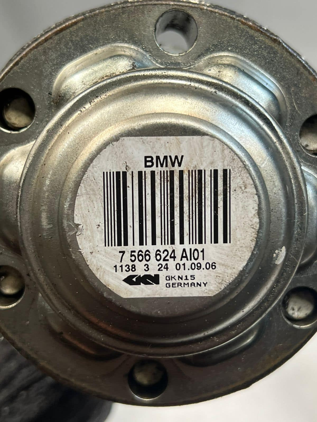 2007-2011 BMW 335i E90 E91 E92 E93 N54 330I Rear Right Drive Shaft 7566624 OEM
