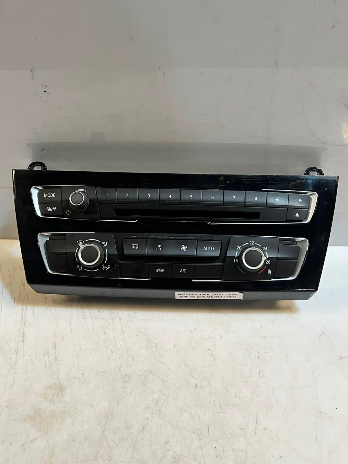 BMW 1 Series F20 F21 F22 AC Climate Control Panel 6814187 OEM