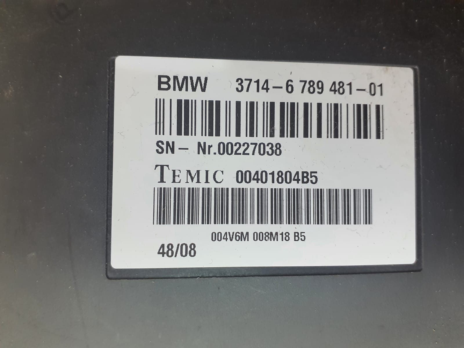 2007-2014 BMW X5 Dynamic Drive Control Module 6789481 E70 X6 E71