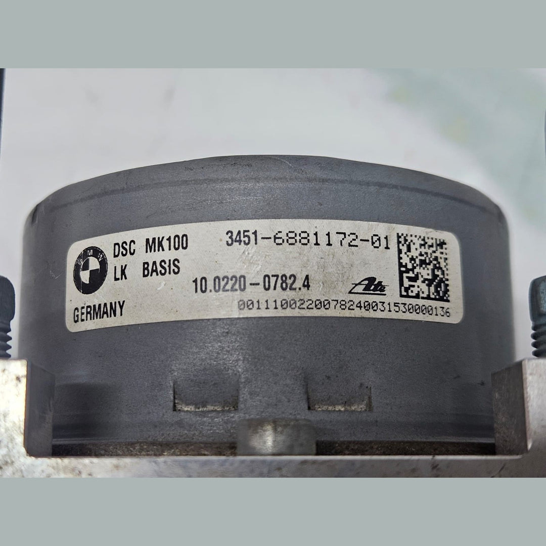 2016 BMW 320i Abs Pump Control Module 6881173