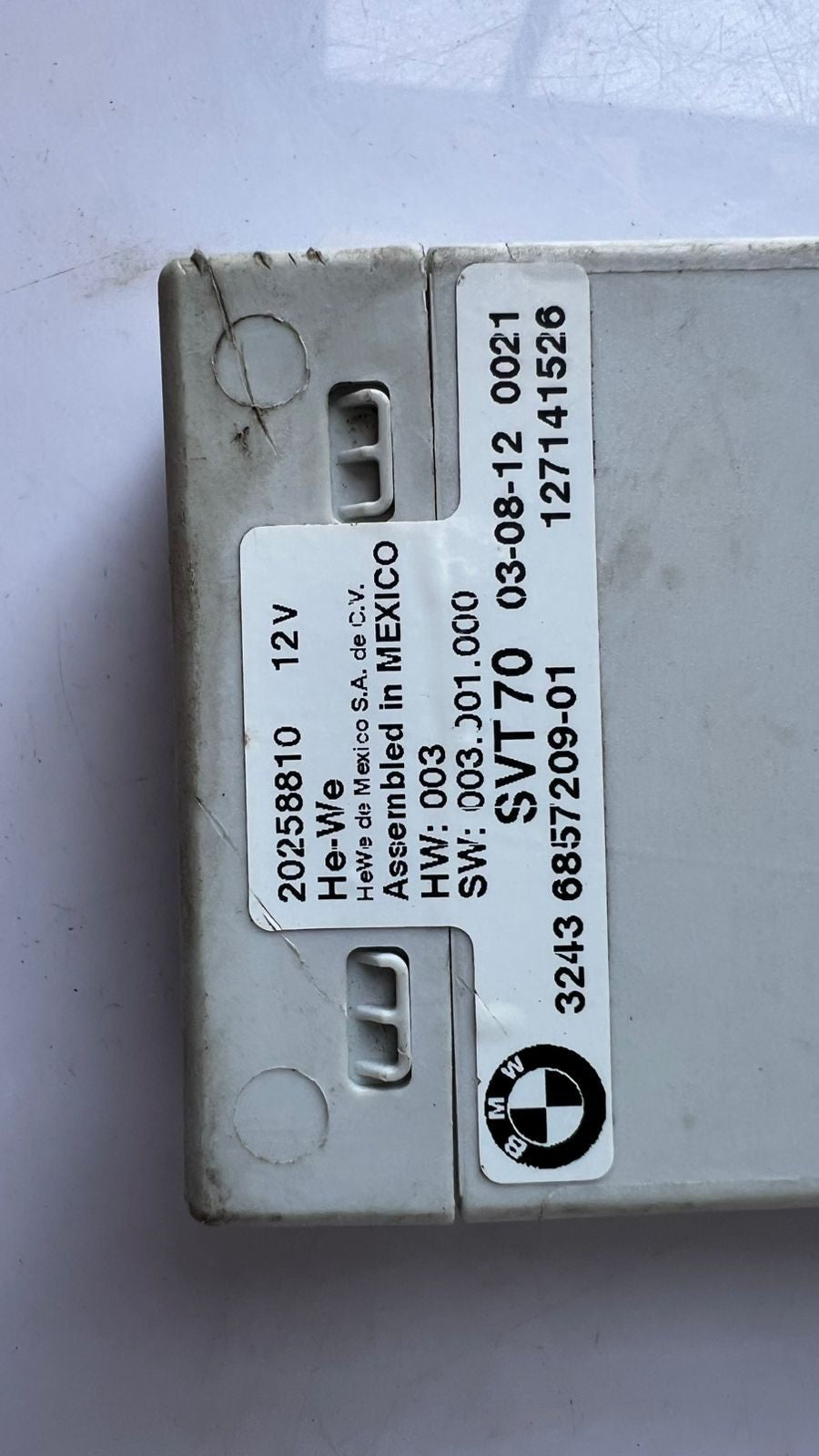 BMW Servotronic Control Unit 6857209 X5 E70 LCI