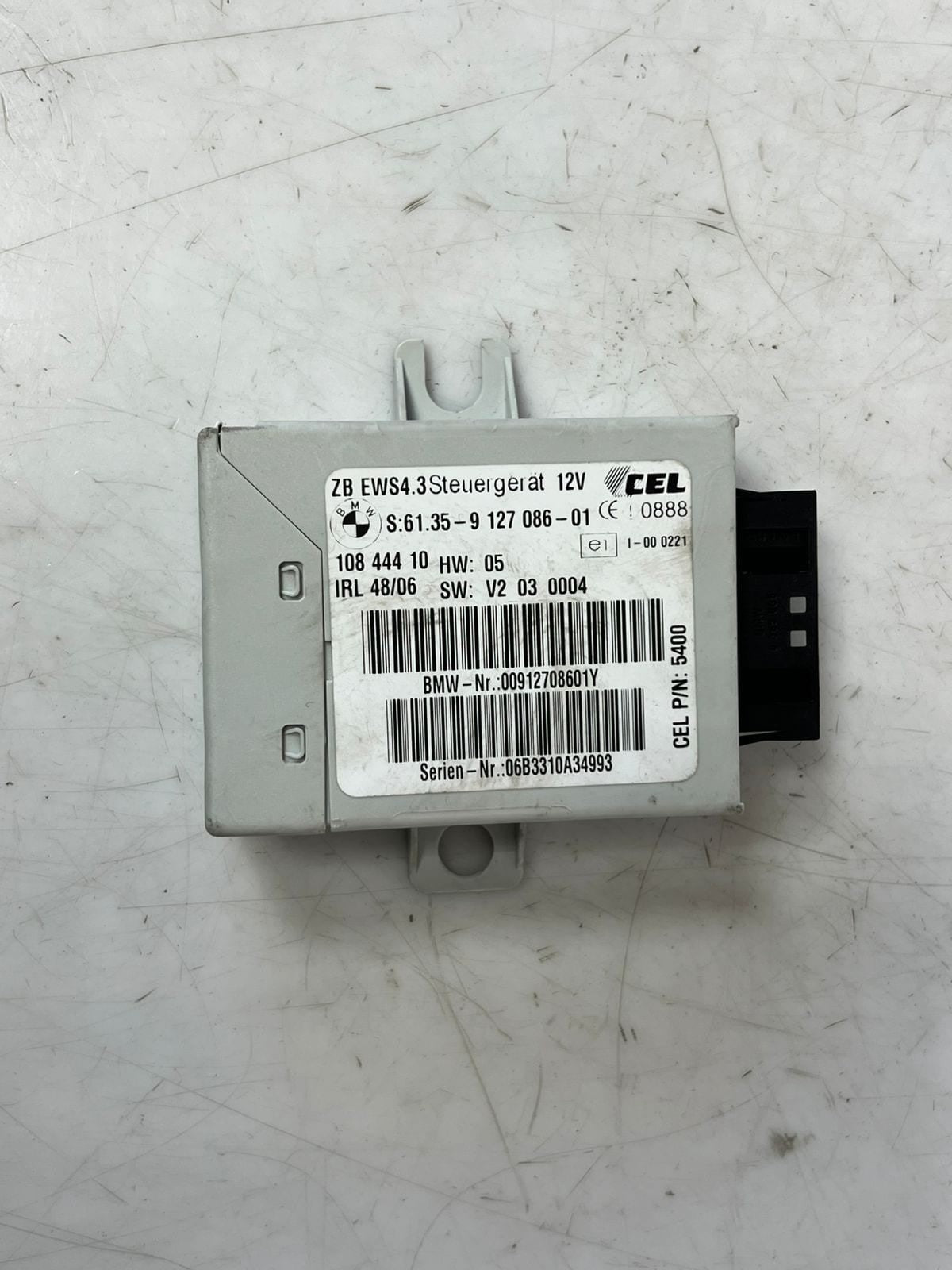 2007-2008 BMW X3 F25 N57 Engine Control Unit ECU SET DDE+EWS+1KEY 7805350 
