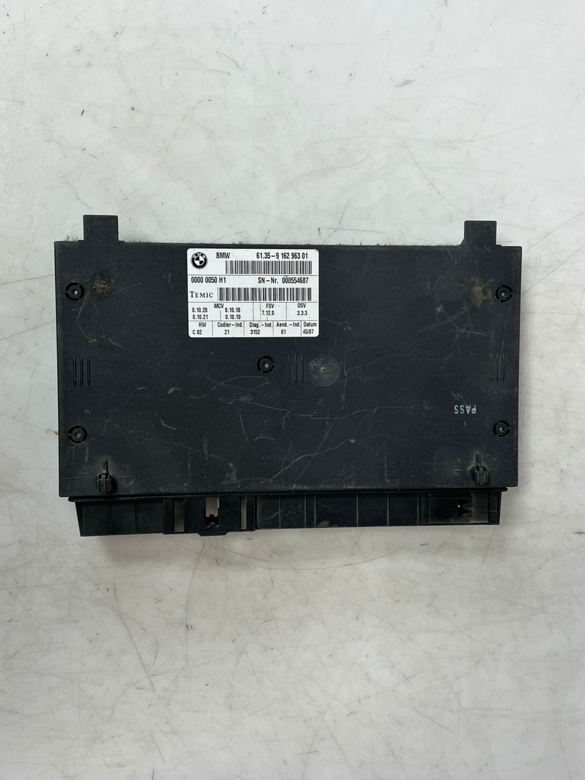2006-2008 BMW 750i E70 B7 X5 X5M X6 X6M 760I Seat Control Module 9162963 OEM