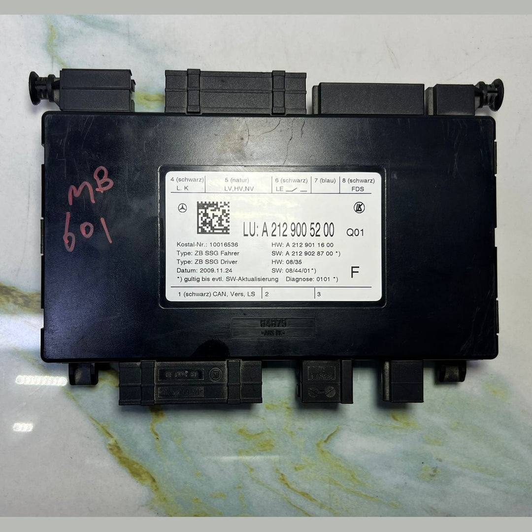 Mercedes W212 E-Class Front Driver Side Seat Control Module A212 9005200 OEM