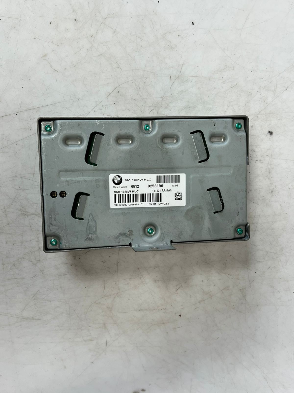 2010-2014 BMW X3 F25 HIFI SOUND Audio Amplifier SYSTEM 9253196 OEM