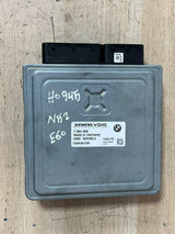 2007-2010 BMW X5 N52 E60 Engine Control Module BCM + CAS3 + 1 KEY  7583468