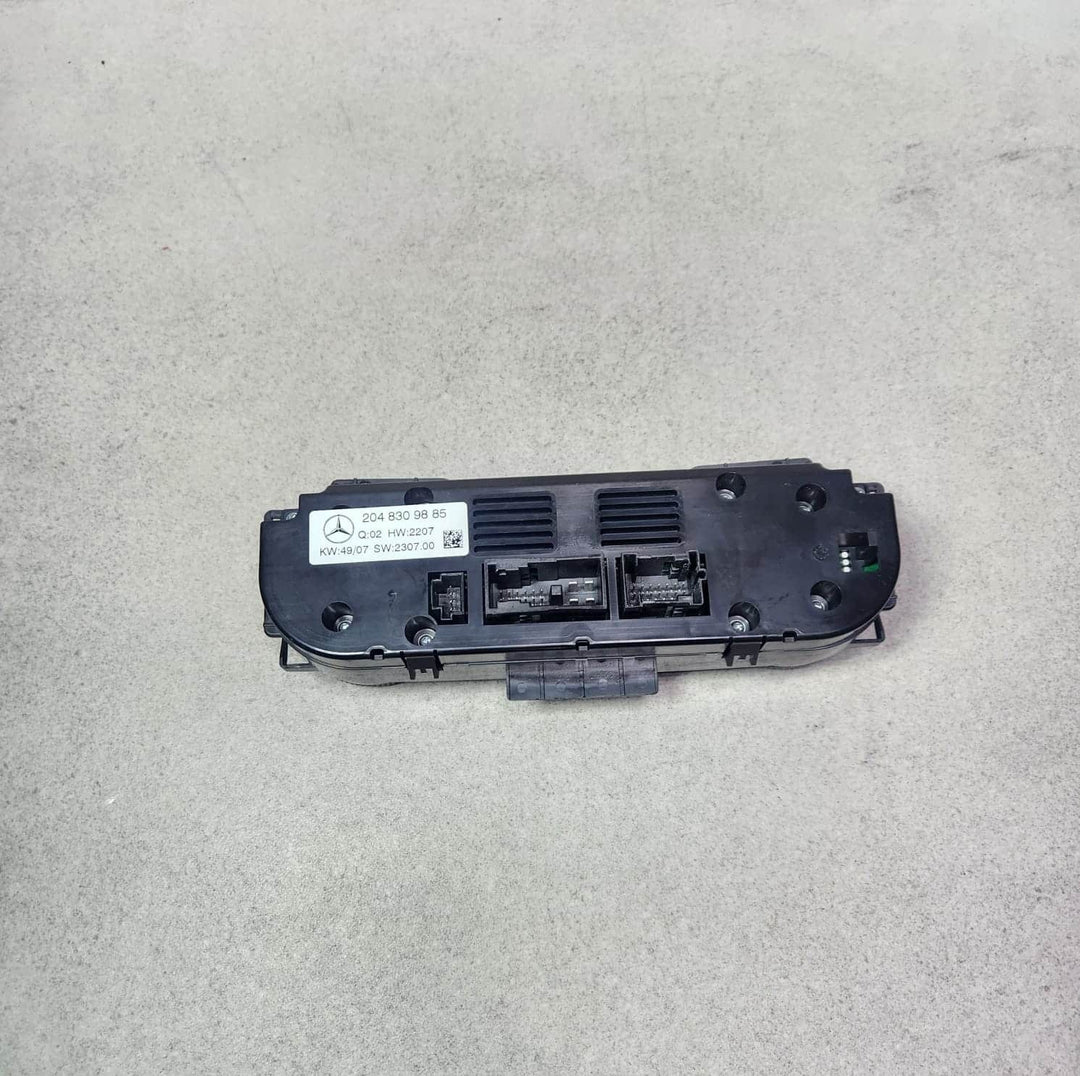 2010-2012 Mercedes-Benz C250 Climate Control Unit 2048309885 C-Class W204 