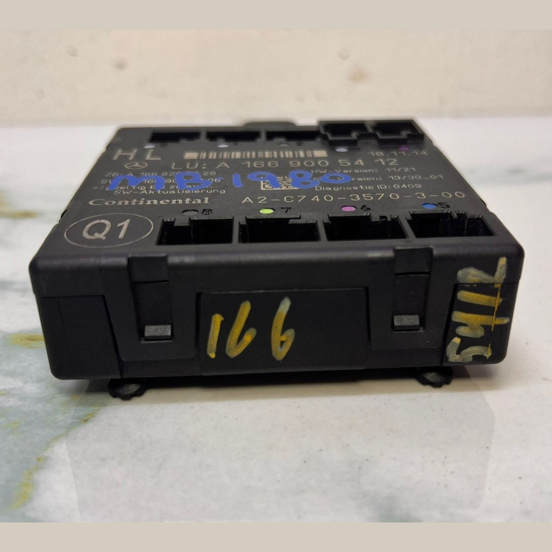 2014-2016 Mercedes-Benz GL450 Door Control Module A 1669005412 GL450 and ML-Clas