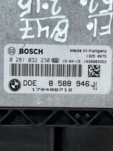 2015 BMW F10 B47 520I Engine Control Unit ECU SET+ CAS4 CA+ 1KEY 8588946