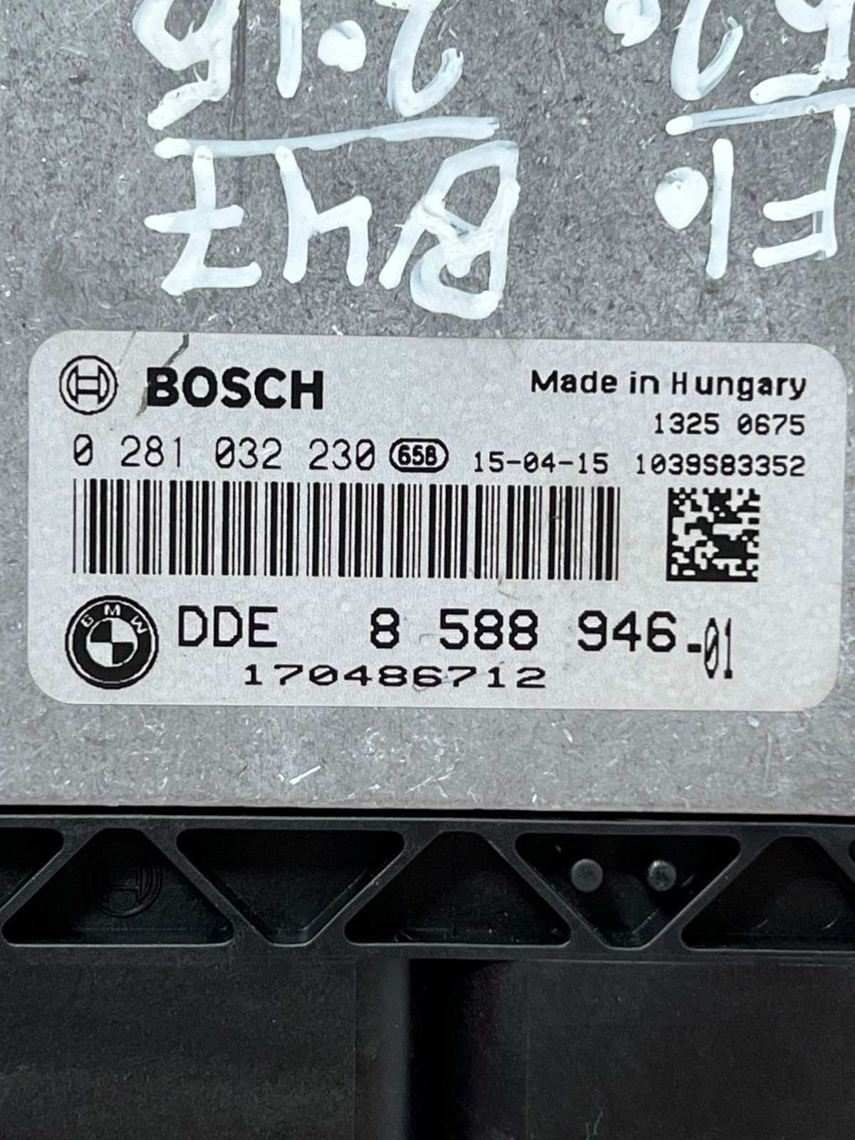 2015 BMW F10 B47 520I Engine Control Unit ECU SET+ CAS4 CA+ 1KEY 8588946