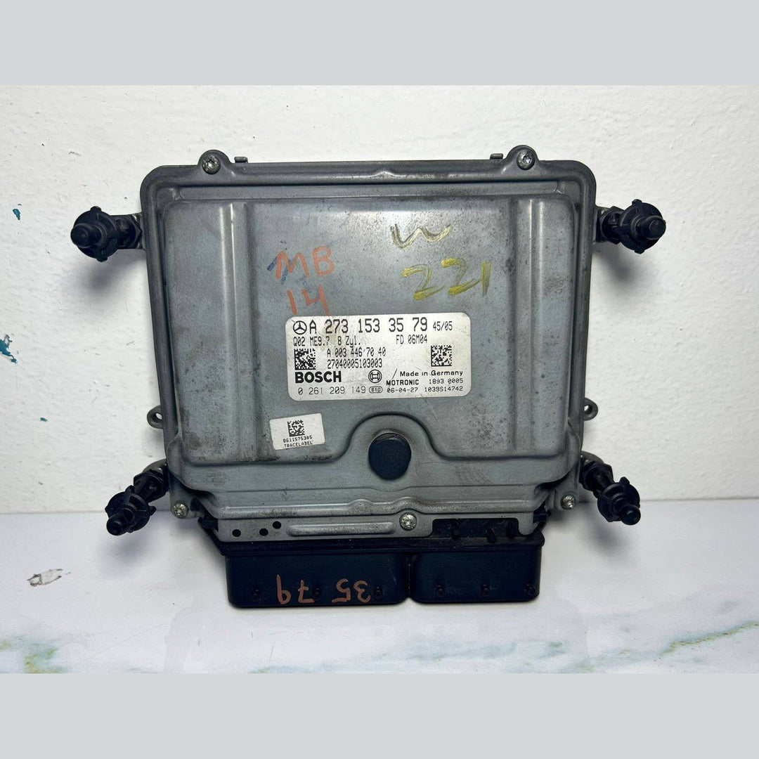 2007-2011 Mercedes S550 Engine Control Module A2731533579 W221 S550 CL550 M273