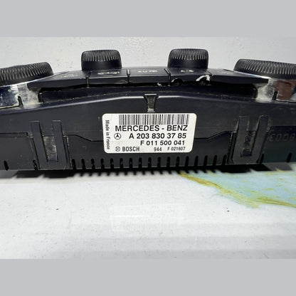 2004-2005 Mercedes-Benz C240 Climate Control Unit A2038303785 C-Class W203