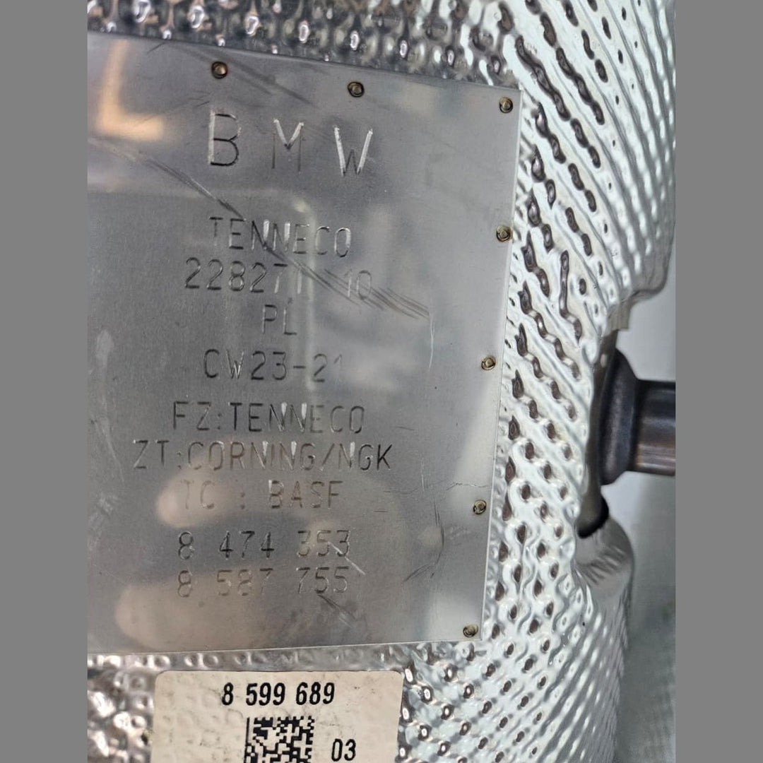 BMW 7 5 Series C X3, X4 F44 B47 catalytic Converter 8587755 OEM