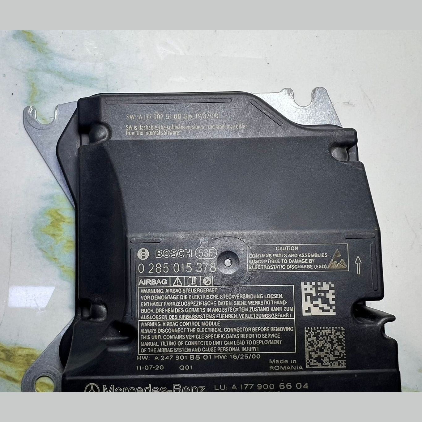 Mercedes CLA W177 A-Class SRS Safety Restraint Control Module A177 9006604 OEM