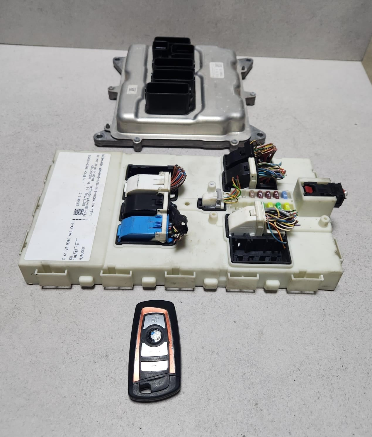 BMW F30 320i F32 N20 Engine Control Unit DME Set 8631725 OEM