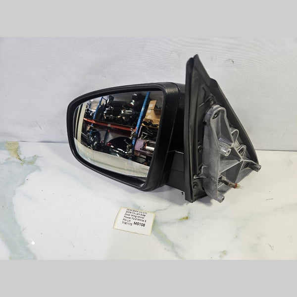 OEM BMW X5 E70 2006-13 Left Side Door Wing Mirror 3 Pin LH 7181175 RHD