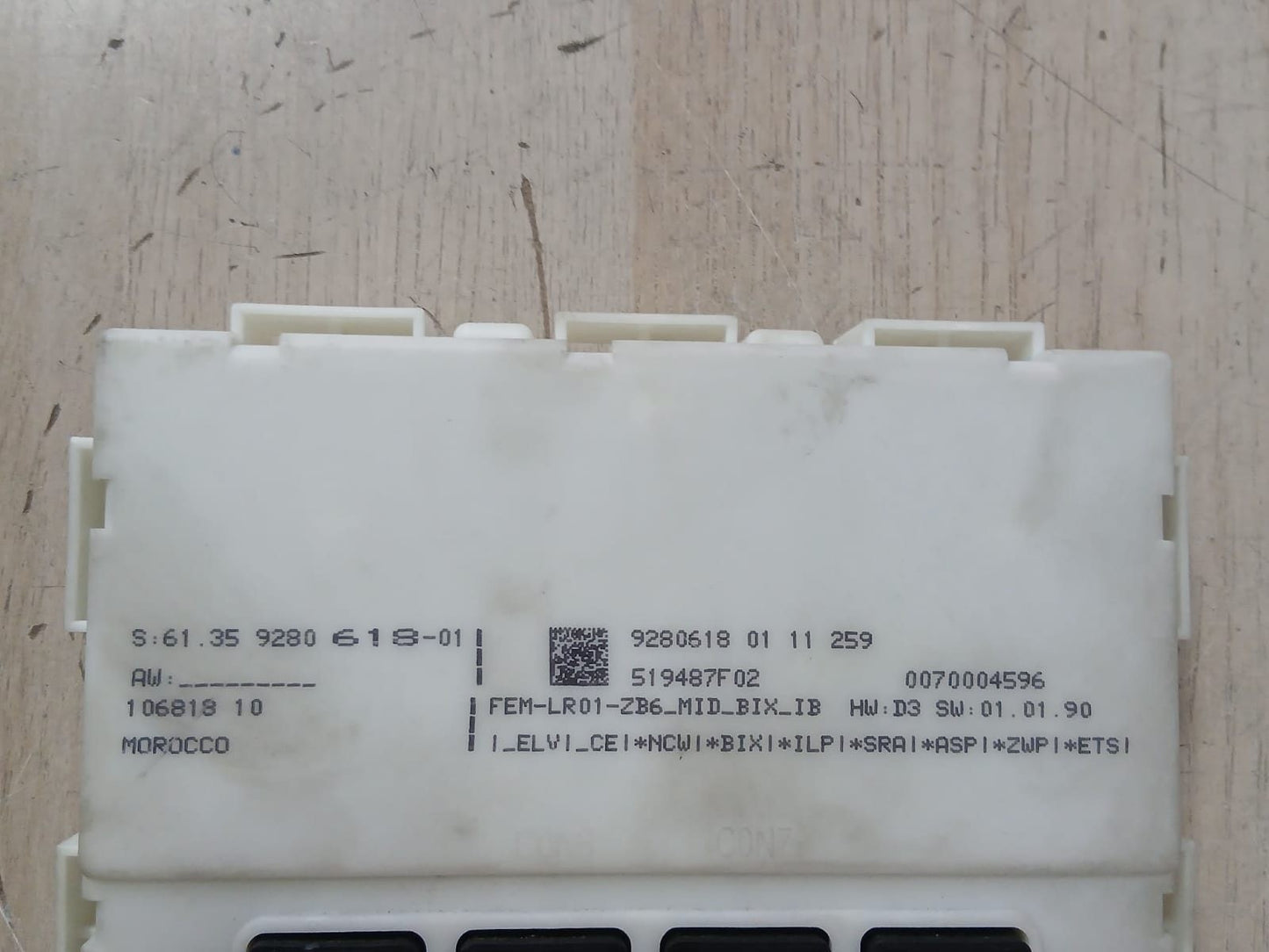 BMW N47 Engine Control Unit ECU COMPLETE SET DDE+ FEM + 1KEY 8518424