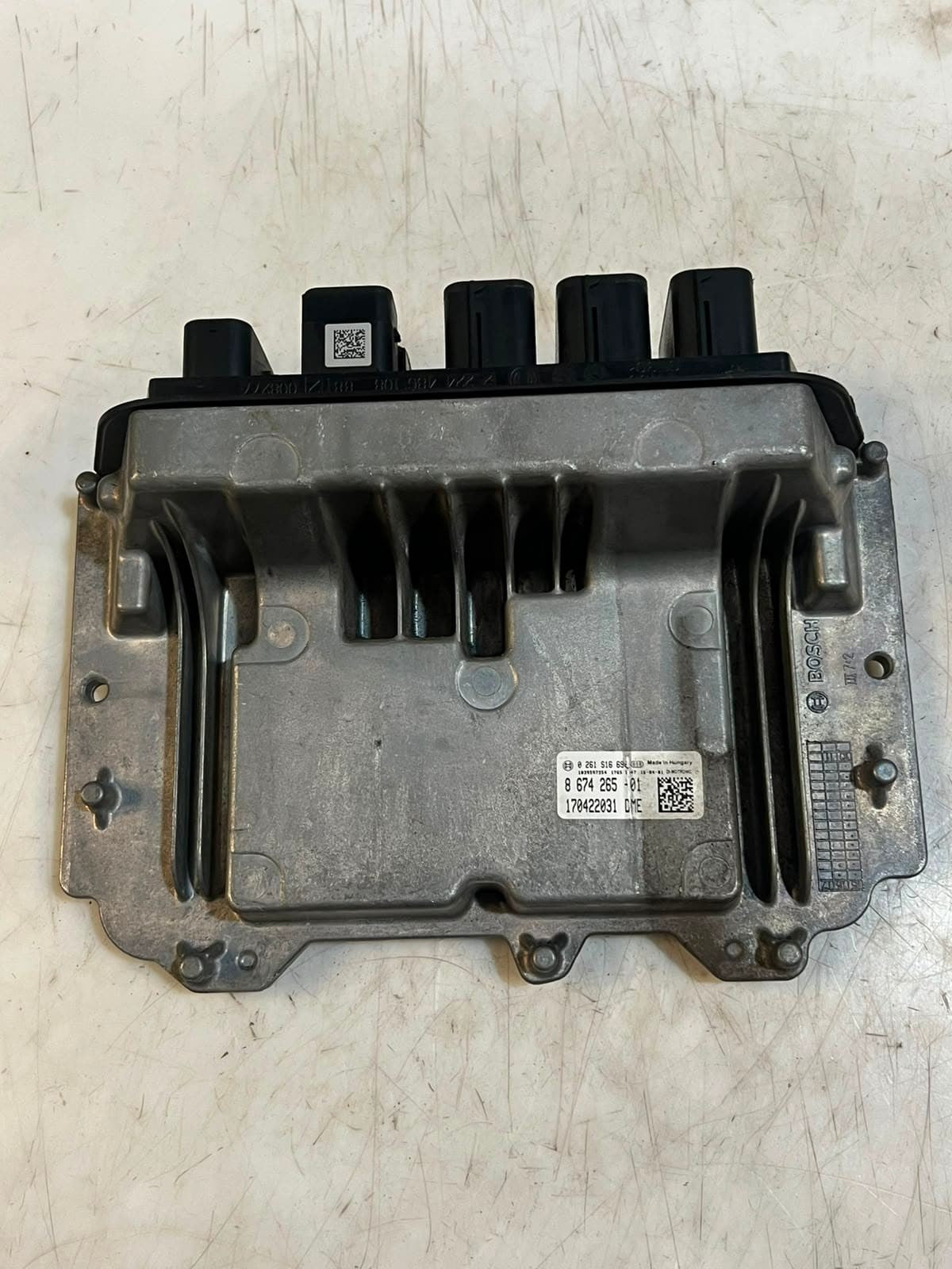 2016 BMW F30 LCI 318i B38 Engine Control Unit ECU SET DME+FEM+1KEY 8674265