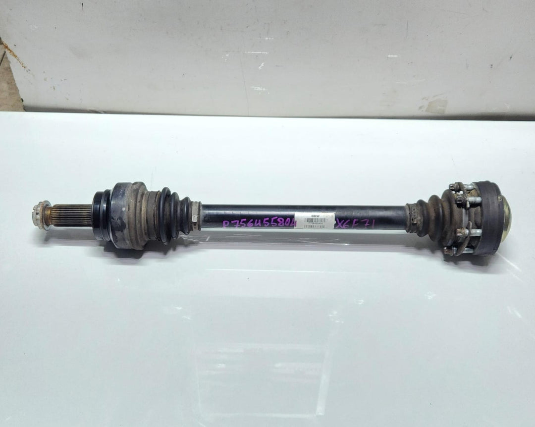 Genuine 2014-2018 BMW X5 Rear Drive Shaft 7564558 F15 (30dX-50iX) and X6 E71 OEM