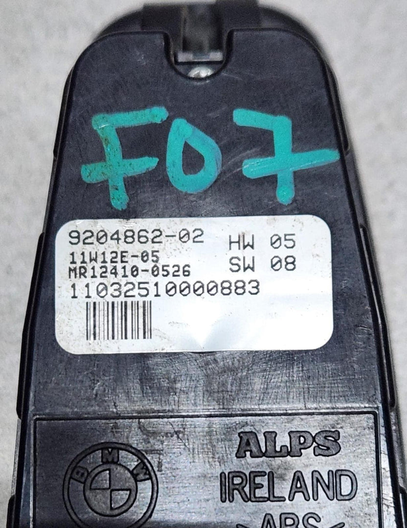 9204862 BMW 750i Rear Window Door Switch 5 Series 6 Series and 7 Series