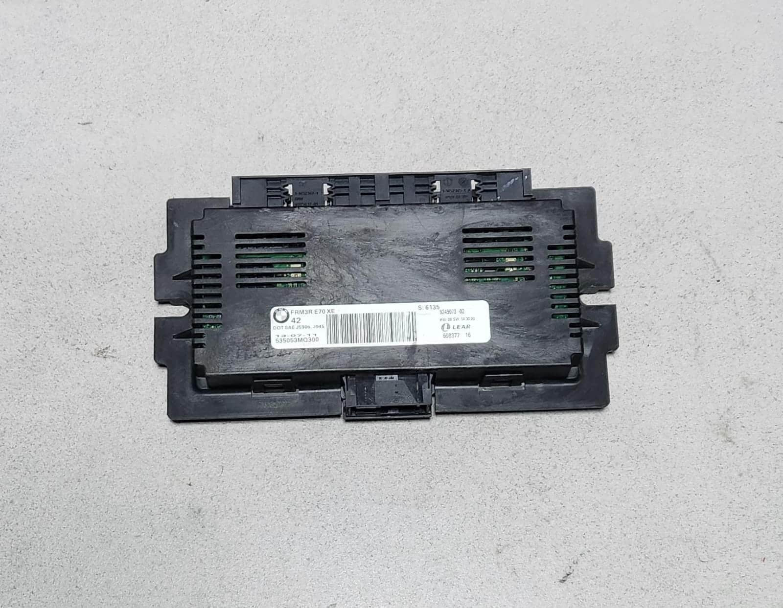 OEM BMW E70 E71 X5 X6 series FRM3R XE FOOTWELL XENON HEAD LIGHT MODULE 9249073