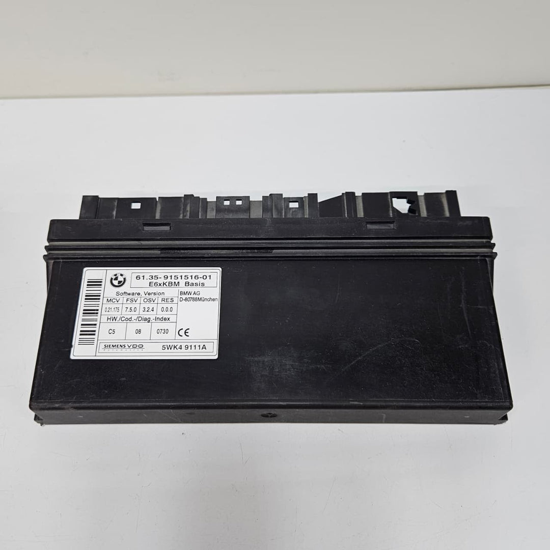 2008 BMW 5 6 Series E60 E63 E64 M5 Body Control Module 9151516