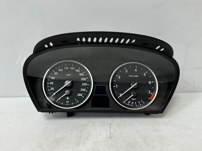 2007 BMW 5 Series E60 E61 LCI N52B30 530i Instrument Cluster 9153754 OEM
