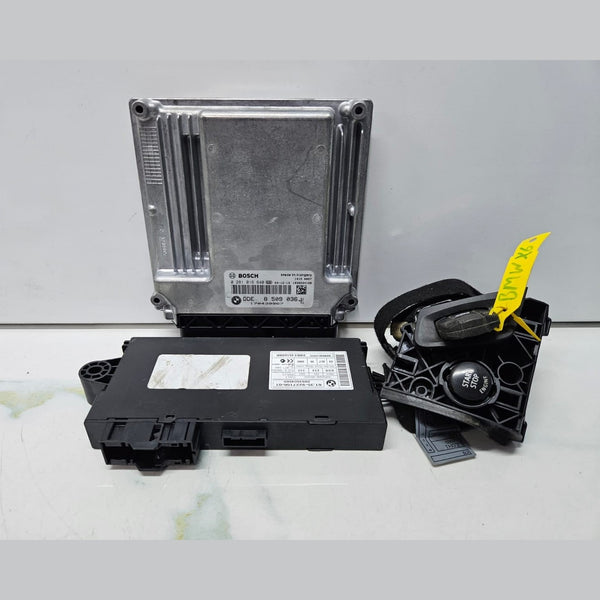 2007-2013 BMW E70 X5 and E92 M57N Engine Control Unit ECU SET 8509036 OEM