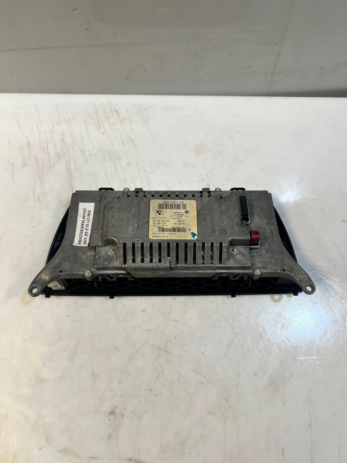 2007-2014 BMW X5 E70 E71 X6 CID 6.5" Navigation Display Screen 9233619 OEM