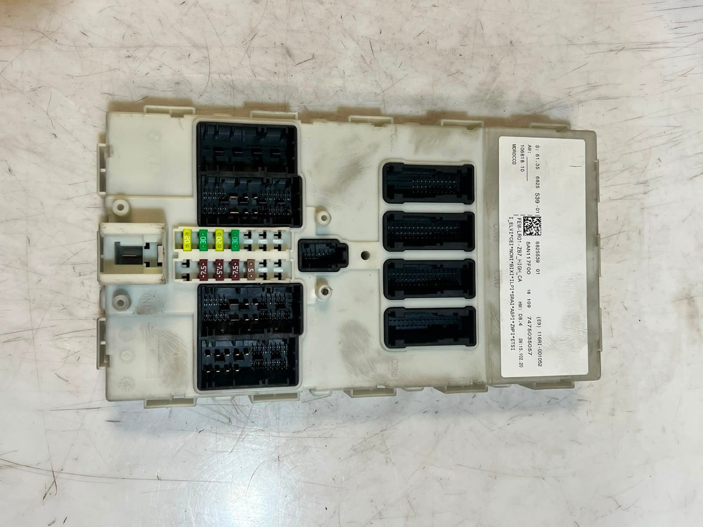 2016 BMW F30 LCI 318i B38 Engine Control Unit ECU SET DME+FEM+1KEY 8674265
