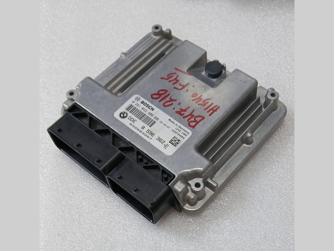 BMW 218d F45 2016 B47 ENGINE CONTROL UNIT ECU MODULE DDE 8596362