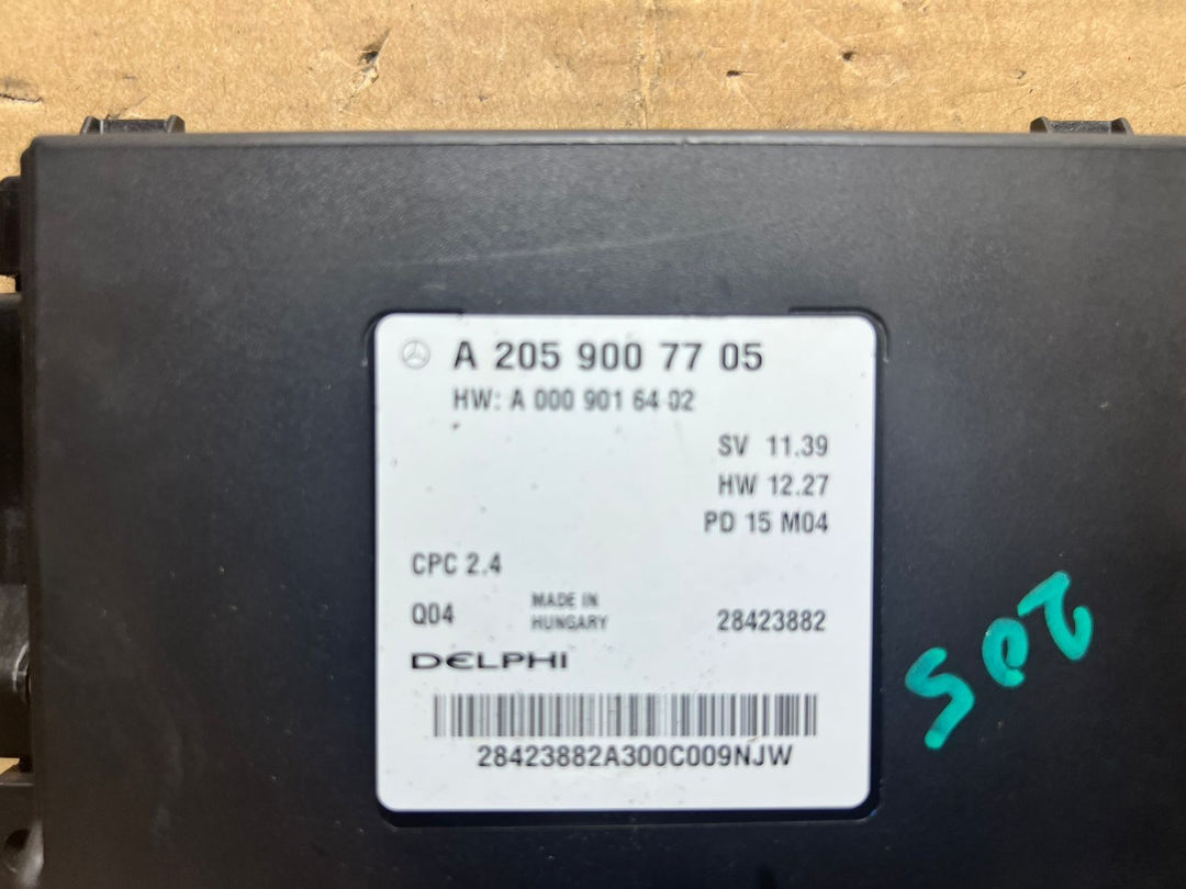 14–20 Mercedes W205 C-Class Transmission Control Module TCM/TCU A205 9007705 OEM