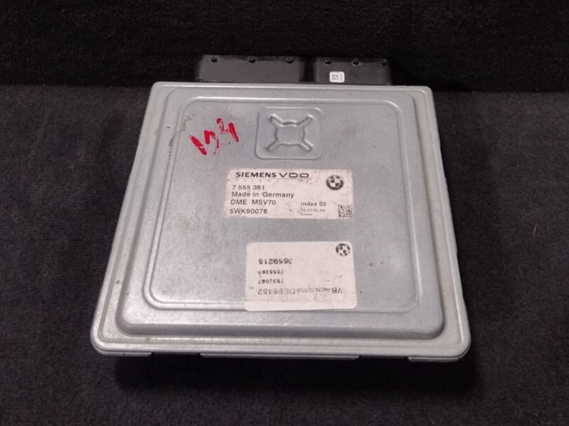 BMW E60 E90 E91 N52 323i 523i 177HP ENGINE CONTROL  ECU MODULE ONLY DME -7555361