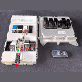BMW F30 320i N20 ENGINE CONTROL Unit ECU SET DME WITH KEY 8631725