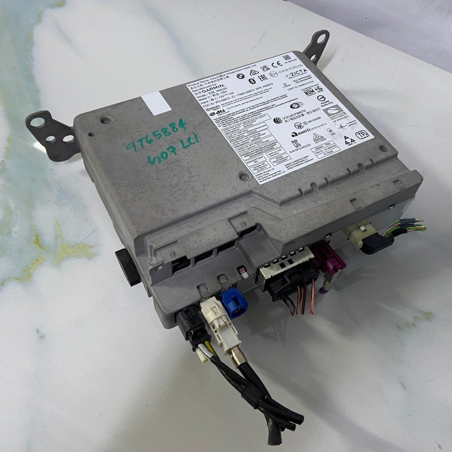 OEM BMW X7 G07 LCI Music Navi Radio Player Head Unit USED 5B37399