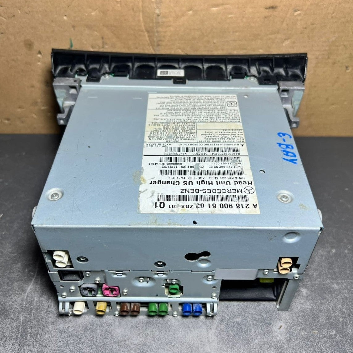 2011–2017 Mercedes-Benz W218 CLS-Class Head Unit CD Player A218 9006103 OEM