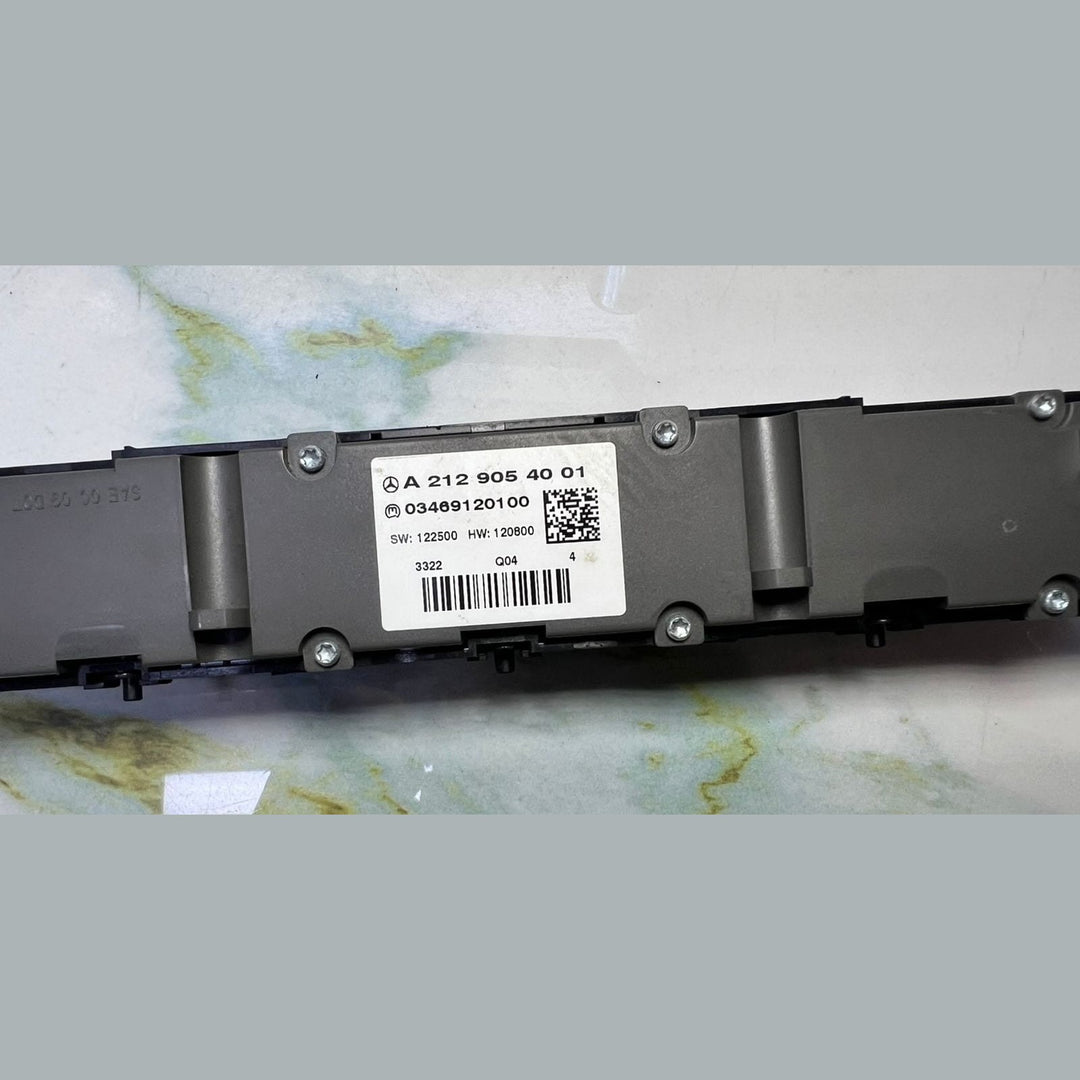 Mercedes Switch Block Upper Control Panel A2129054001 W212 E-Class